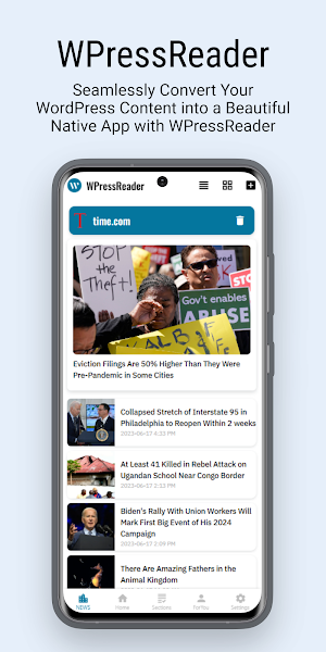WPressReader Premium Screenshot 1