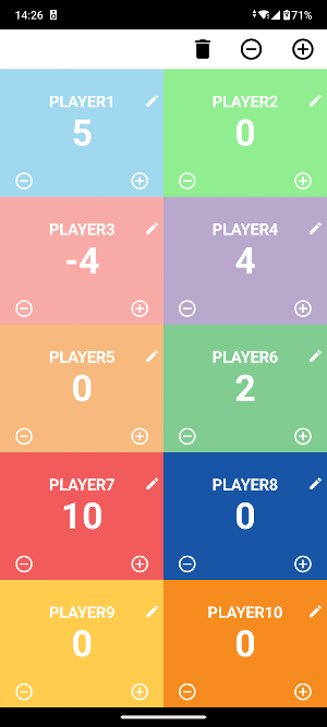 Multi Scoreboard Screenshot 2
