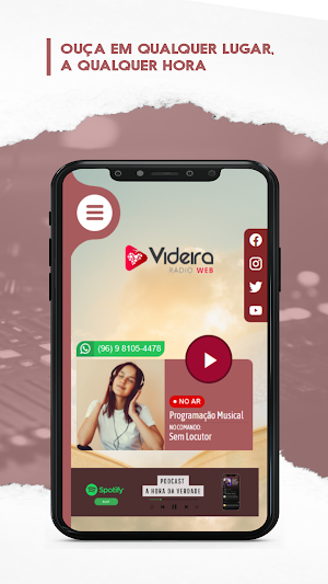 Rádio Web Videira Verdadeira Screenshot 0
