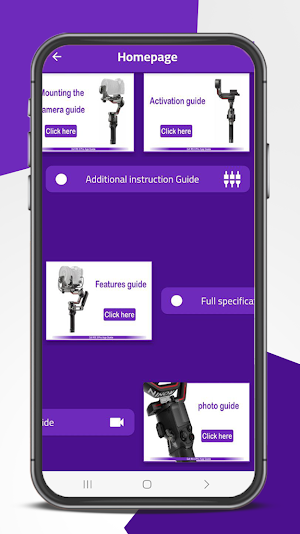 DJI RS 3 Pro App Guide Screenshot 2