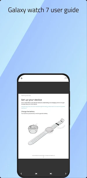 Galaxy watch 7 guide & info Screenshot 3