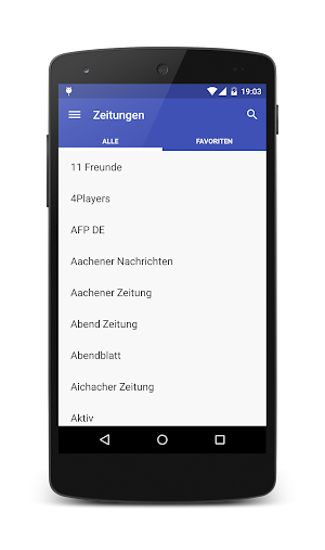 Deutsche Zeitungen Screenshot 0