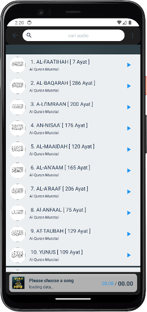 Al-Quran Full 30 Juz - Mp3 Screenshot 1