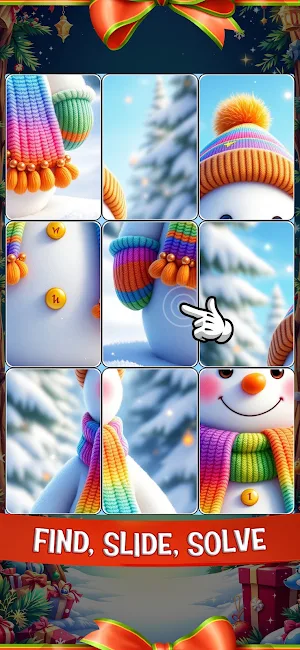 Jigsolitaire Christmas Screenshot 2