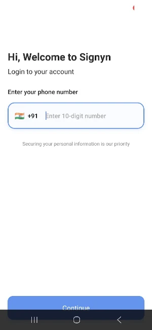 Signyn Messenger Screenshot 1