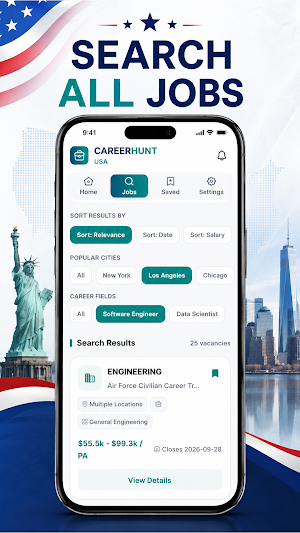 USA Jobs : Career Finder Screenshot 1