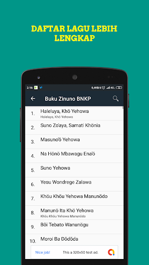 Buku Zinuno BNKP (Pro) Screenshot 1