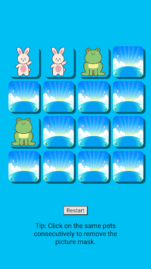 Picture Elimination: Cute Pets Screenshot 2