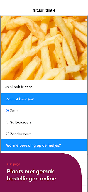 Frituur 't Lintje Screenshot 0