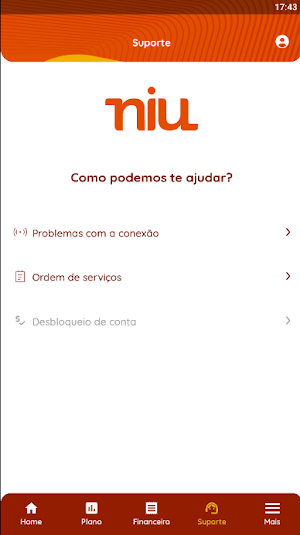 Niu Central do Assinante Screenshot 1