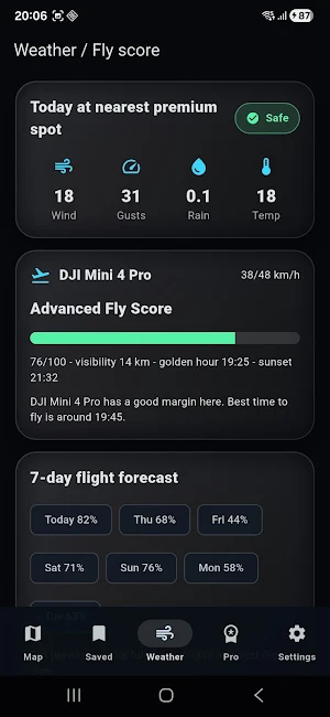 DroneSpot Radar Screenshot 1