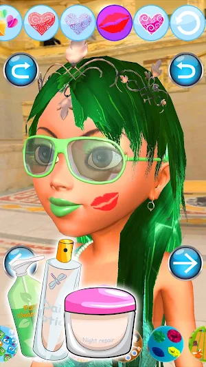 Princess Game Salon Angela 3D - Talking Princess Screenshot 3