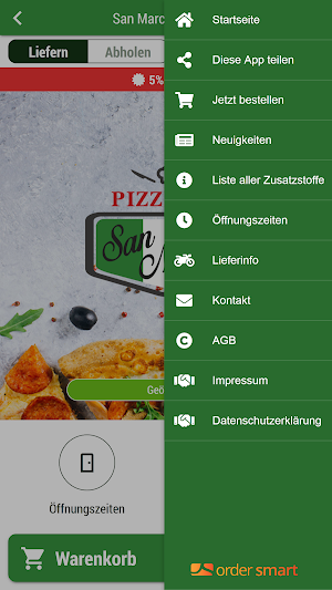 San Marco Pizzeria Screenshot 2