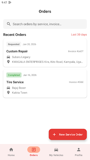 Egusta Motors Services Screenshot 2