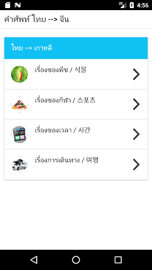 Korean Basic Vocabulary Screenshot 0