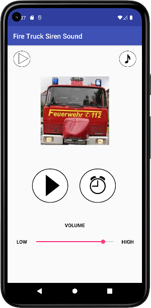Fire Truck Siren Sound Screenshot 3