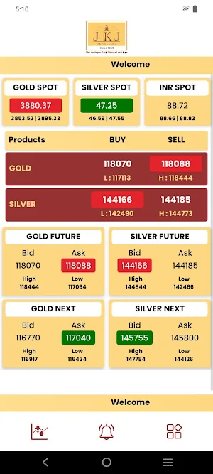 JKJ Jewellers Screenshot 1