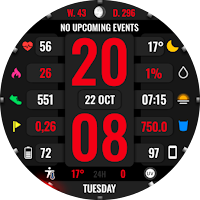 WR 017 Digital Watch Face