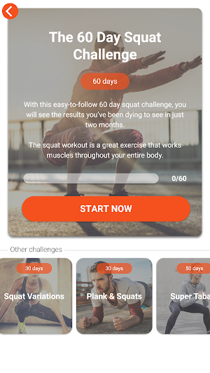 The Squat Challenge - 30 Day Workout Program Screenshot 3