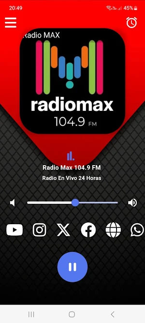 Radio Max 104.9 FM Screenshot 1
