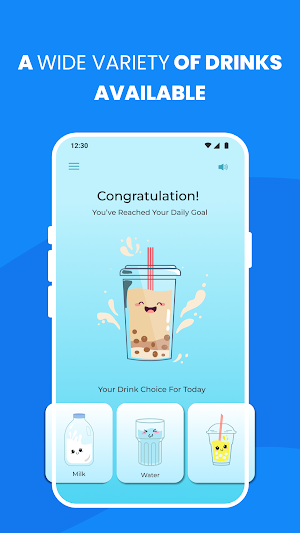 Drink Water Reminder Tracker Screenshot 2