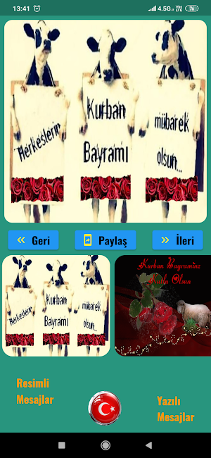 Kurban Bayramı Mesajları Screenshot 2