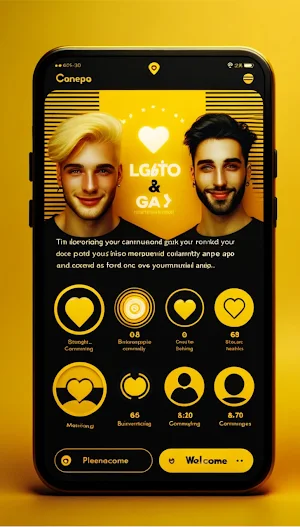Gay Community:Gay Social, Date Screenshot 2