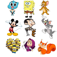 Cartoon sticker - WAStickerApp