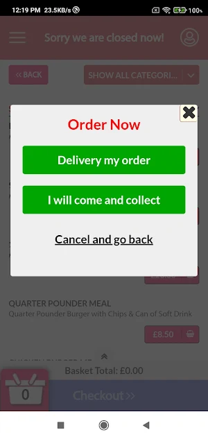 Amigos Pizza Kebab Screenshot 1