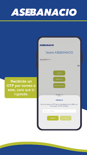 Tarjeta ASEBANACIO Screenshot 2