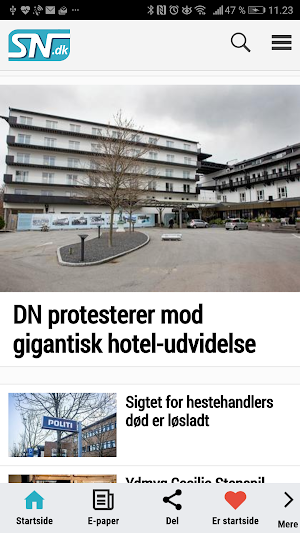 SNDK Nyheder Screenshot 0