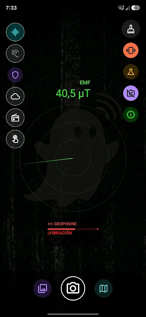 GhostTech: Ghost Detector EMF Screenshot 3