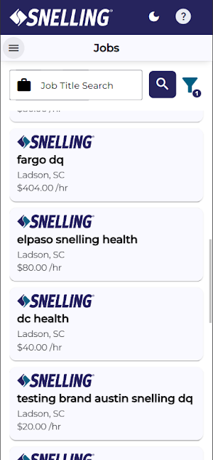Snelling Jobs Screenshot 0