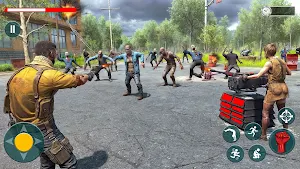 Zombie War Survival Games 3D Screenshot 1