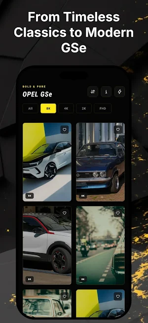 Opel Wallpapers 4K: HD Cars Screenshot 1