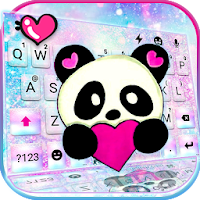 Galaxy Heart Panda Theme