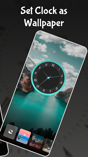 Analog Clock Live Wallpaper HD Screenshot 1