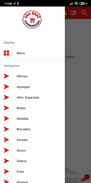 São Braz Supermercado Screenshot 1