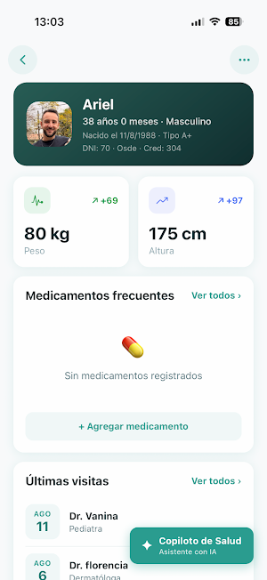 MiMediApp Screenshot 2
