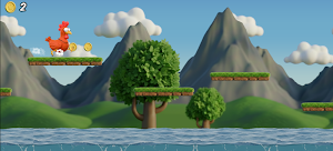 Chicken River Rush 3D Screenshot 2