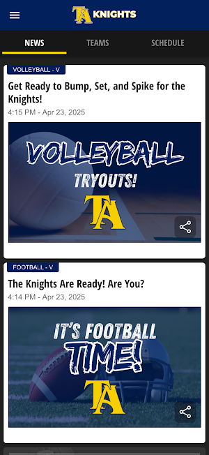 Tuscaloosa Academy Knights Screenshot 1