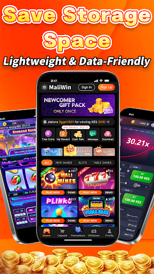 Maliwin Web: Online Casino Screenshot 2