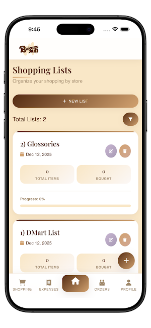 BakersHub: Smart Baking Tool Screenshot 2