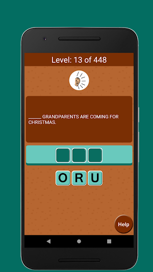 Jumble Word Game - Correct the Spelling Screenshot 2