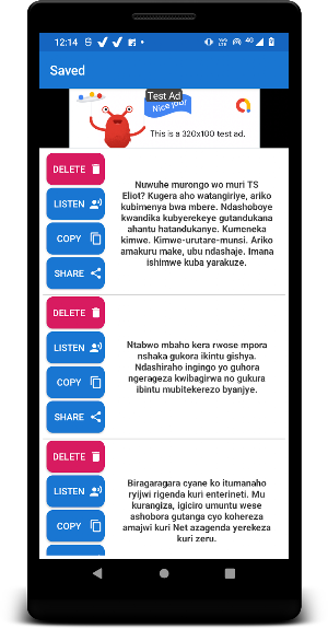 Inspiration Quotes Kinyarwanda Screenshot 2