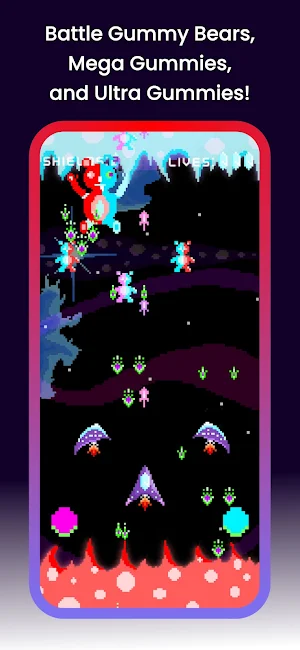 Gummy Bear Invaders Screenshot 3
