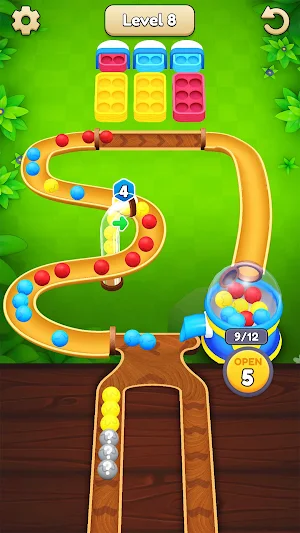 Marble Race Sort 3D Screenshot 1