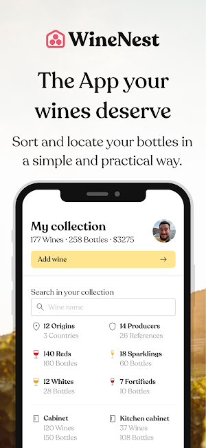 WineNest- Wine Cellar Tracker Screenshot 0
