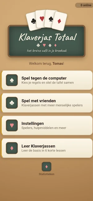 Klaverjas Totaal Screenshot 0