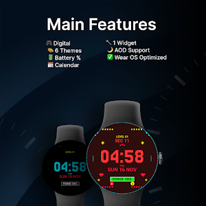 Pixel Art Watch Face Screenshot 1
